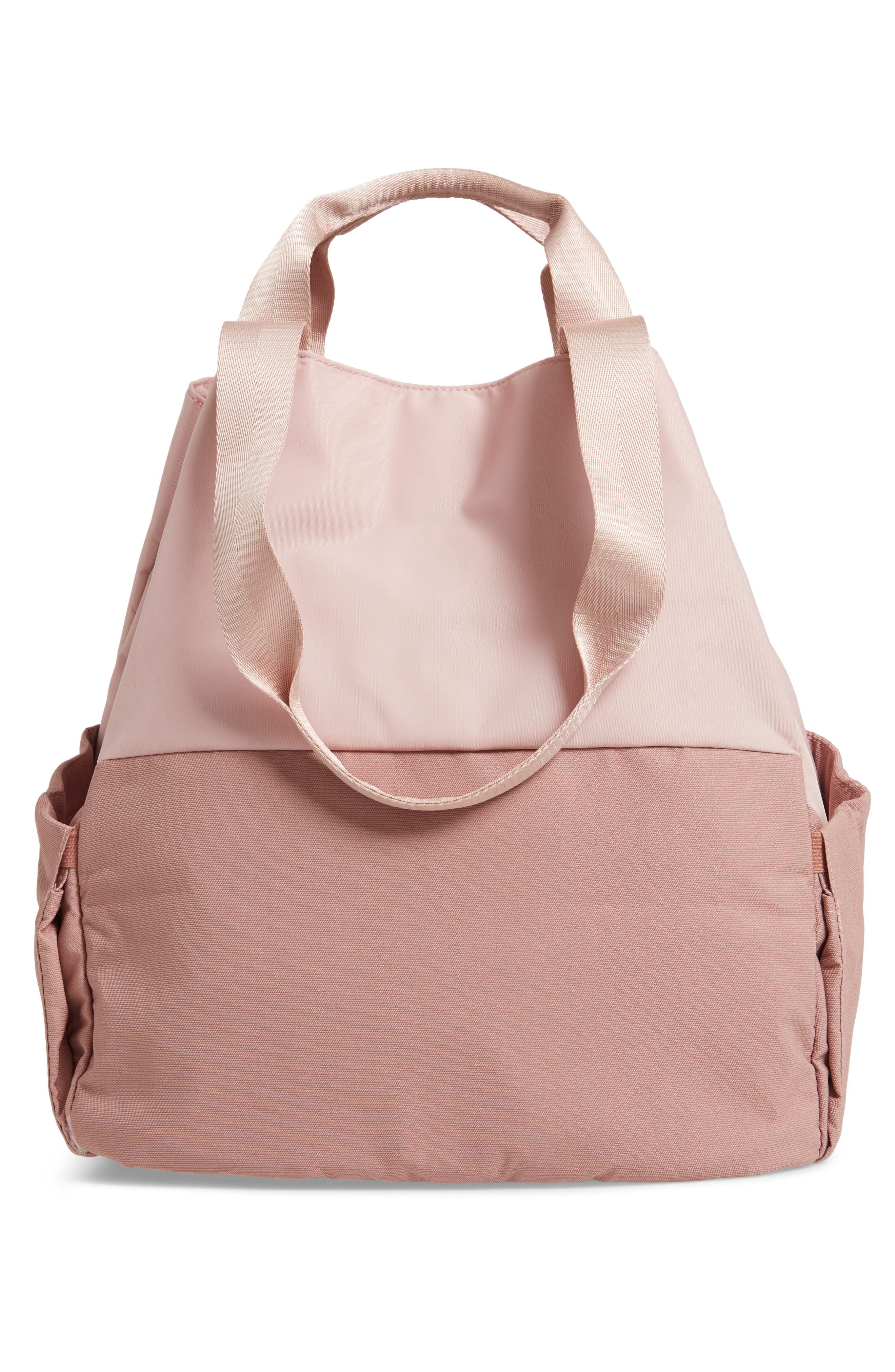 Zella Two Tone Tote Bag, Alternate, color, 