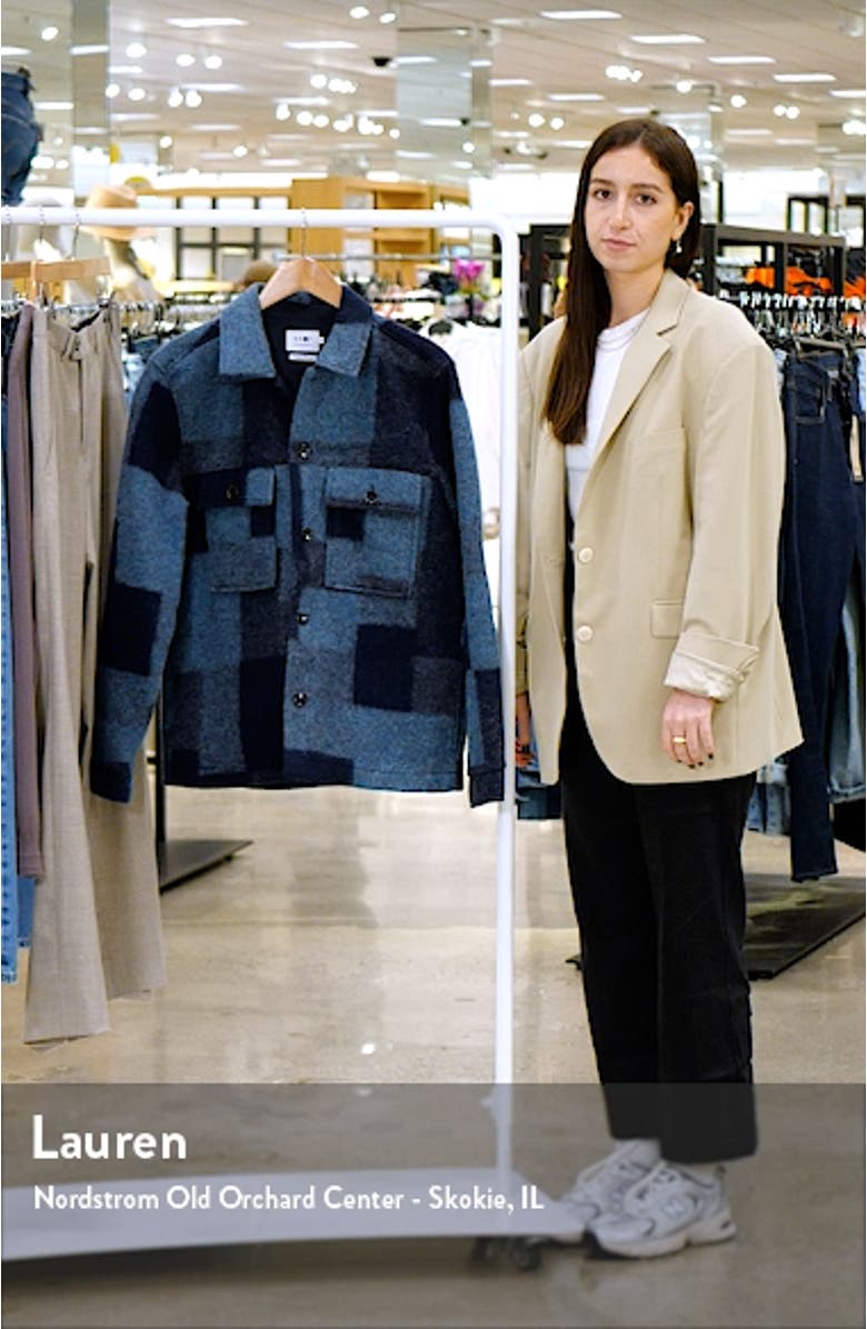 Wilas Wool Blend Shirt Jacket, sales video thumbnail