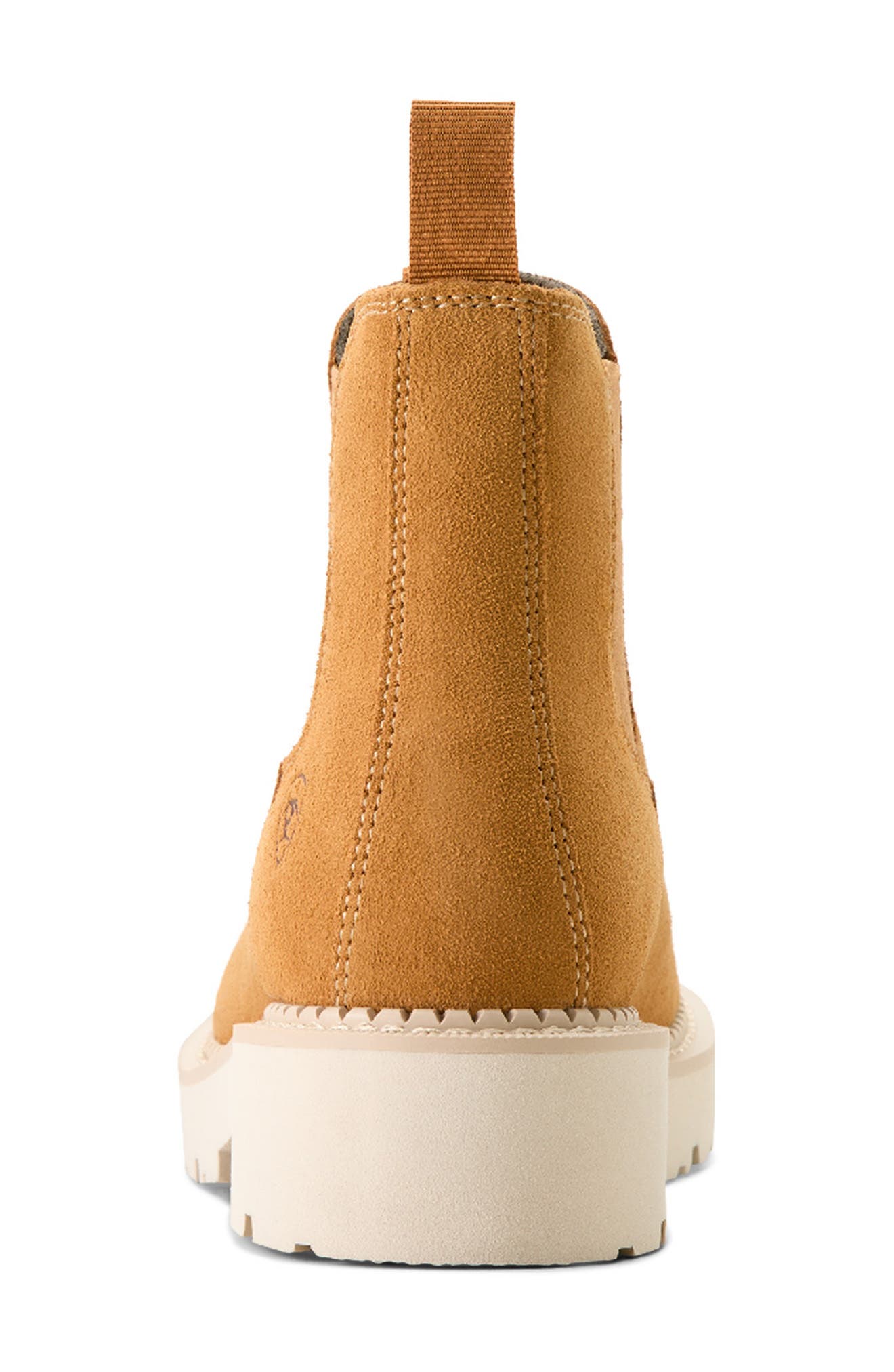 Ariat Lug Sole Chelsea Boot, Alternate, color, Wheat Suede