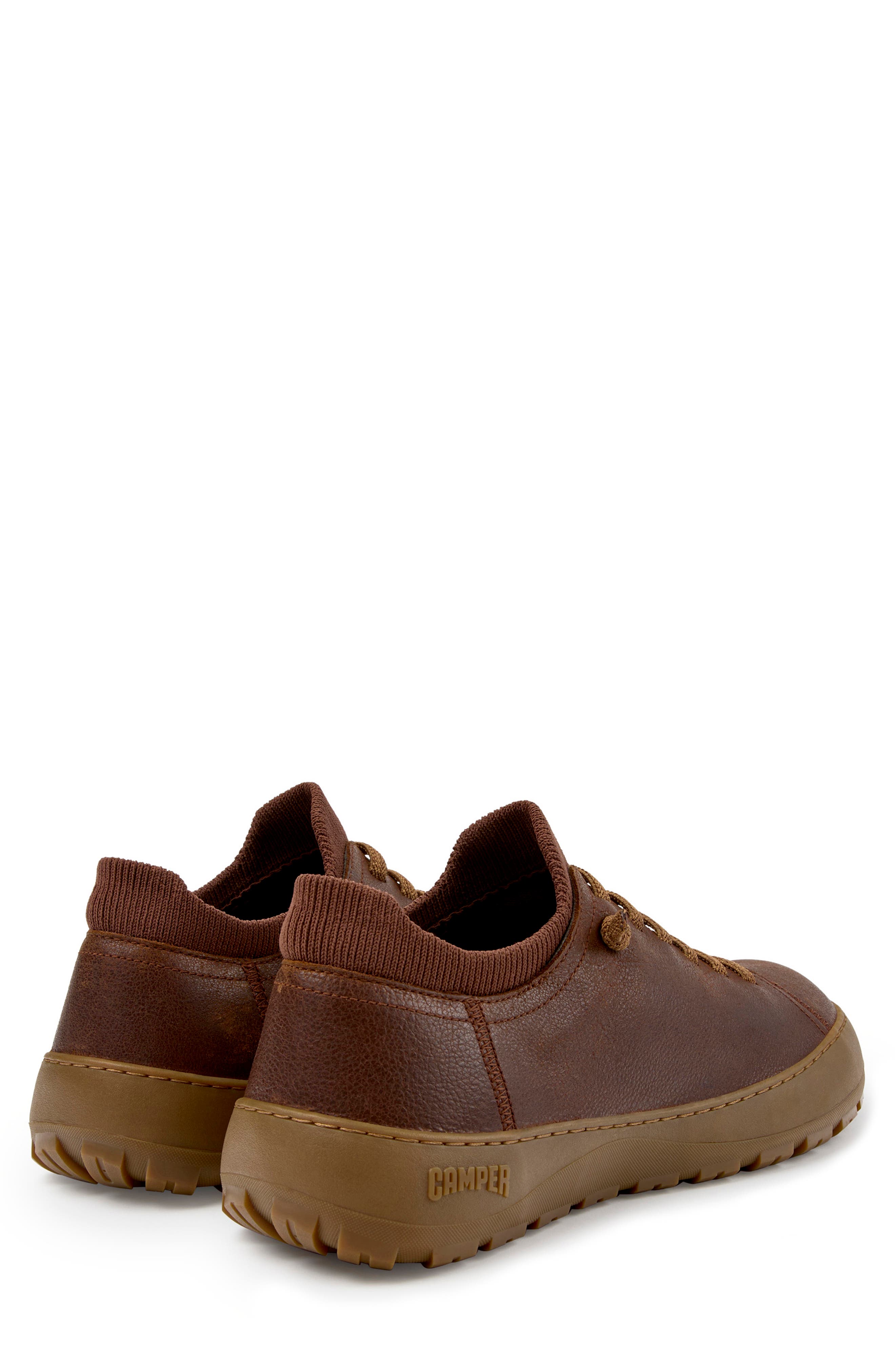 Peu Serra Lace-Up Shoe, Alternate, color, MEDIUM BROWN