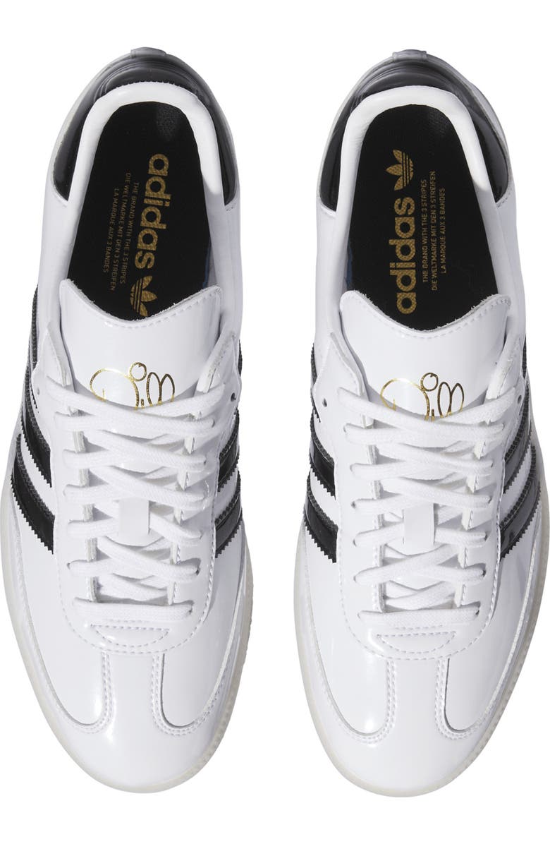 adidas Dill Samba Patent Low Top Sneaker, Alternate, color,
