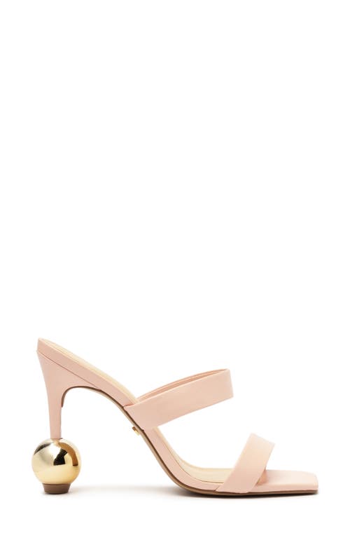 Arezzo Gianna High Slide Sandal In Neutral