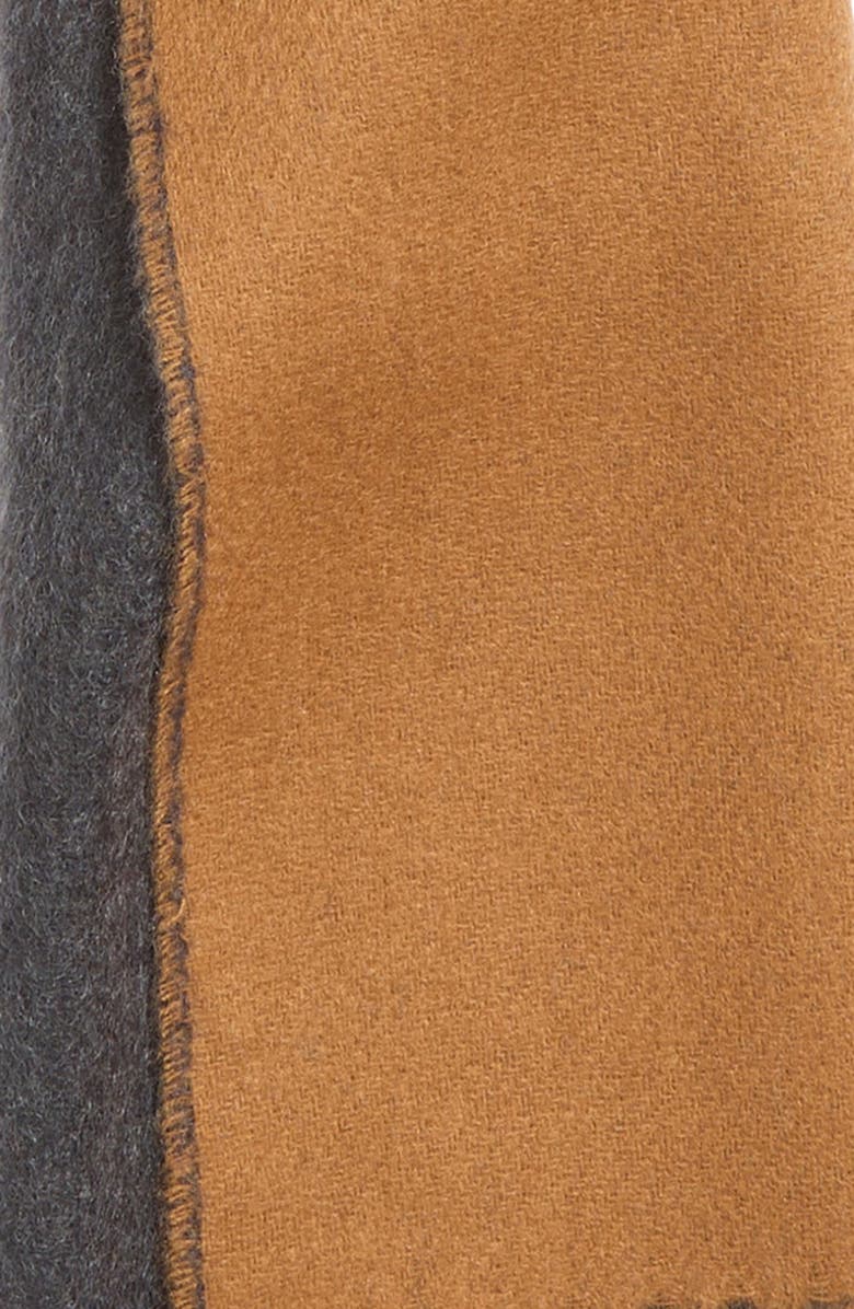 Johnstons of Elgin Contrast Reversible Cashmere Scarf, Alternate, color, Vntg Vcn Chr Ru7649