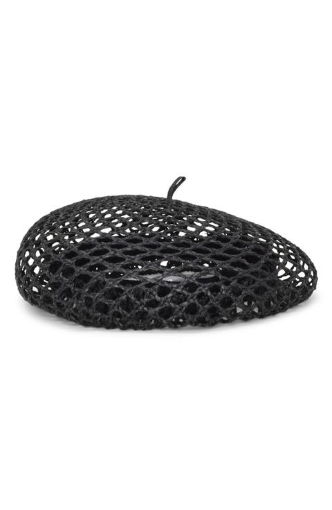 Coco Woven Straw Beret