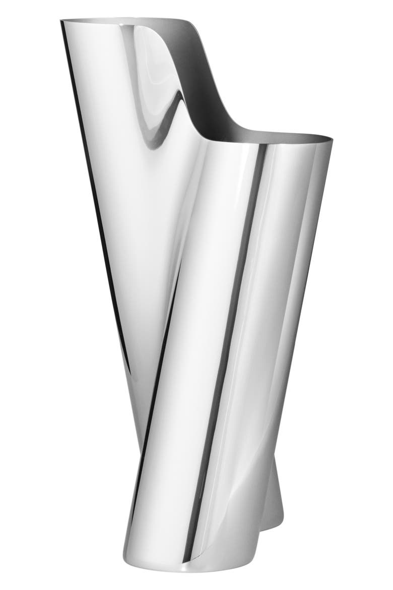 Lituss Stainless Steel Vase, Main, color, STAINLESS STEEL