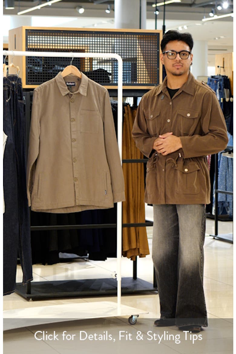 Washed Button-Up Overshirt video