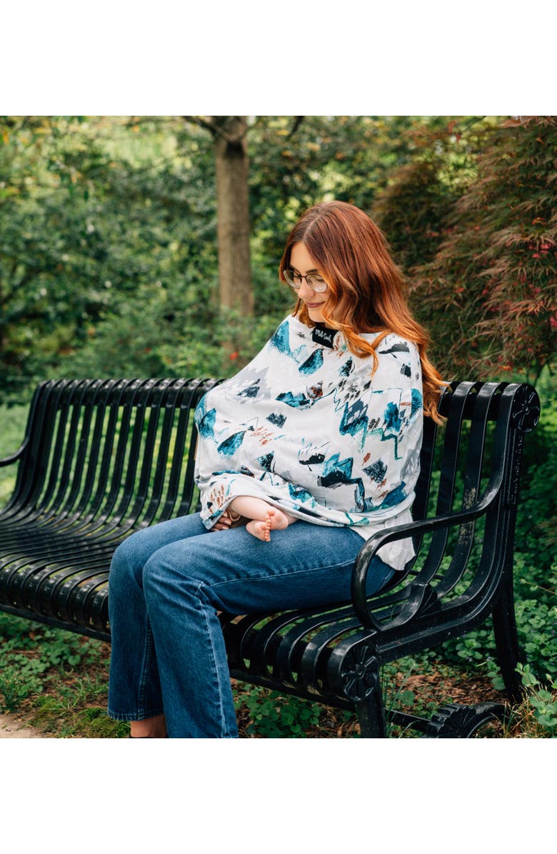 Milk Snob Original 5-in-1 Nursing and Car Seat Cover, Alternate, color, Rocky Mountains