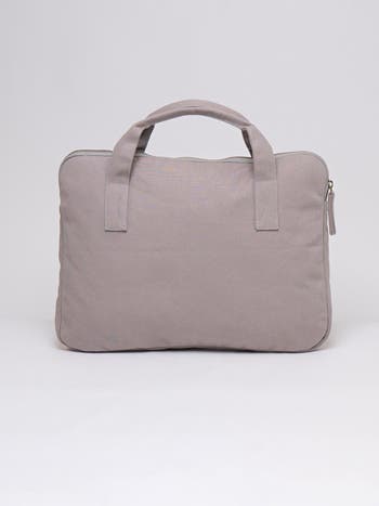 Organic Cotton Laptop Sleeve With Handles