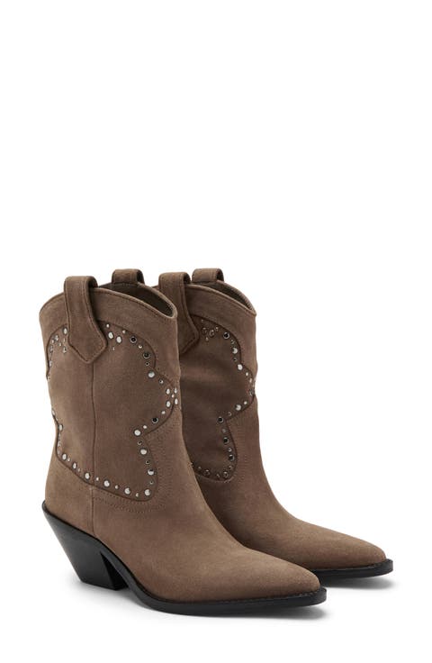Pointed Toe Western Boot (Women)