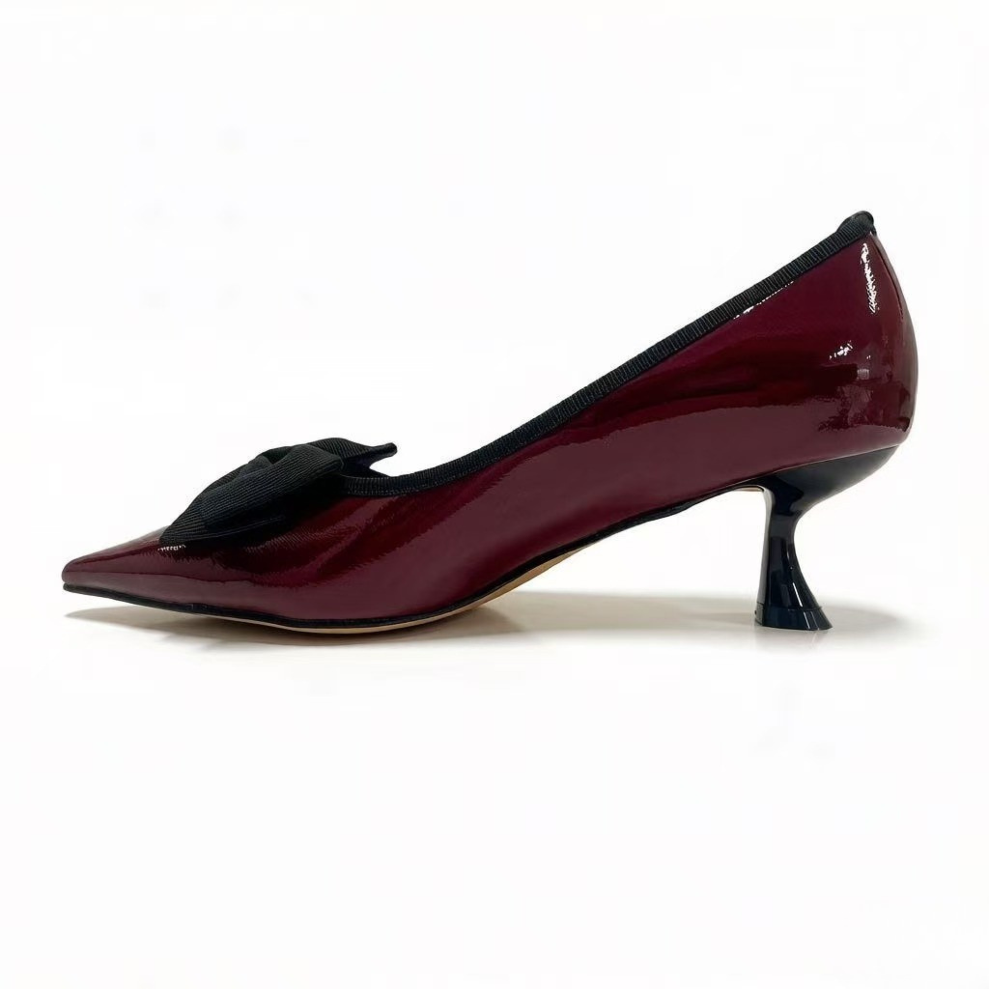 Dixie Pumps, Alternate, color, Maroon
