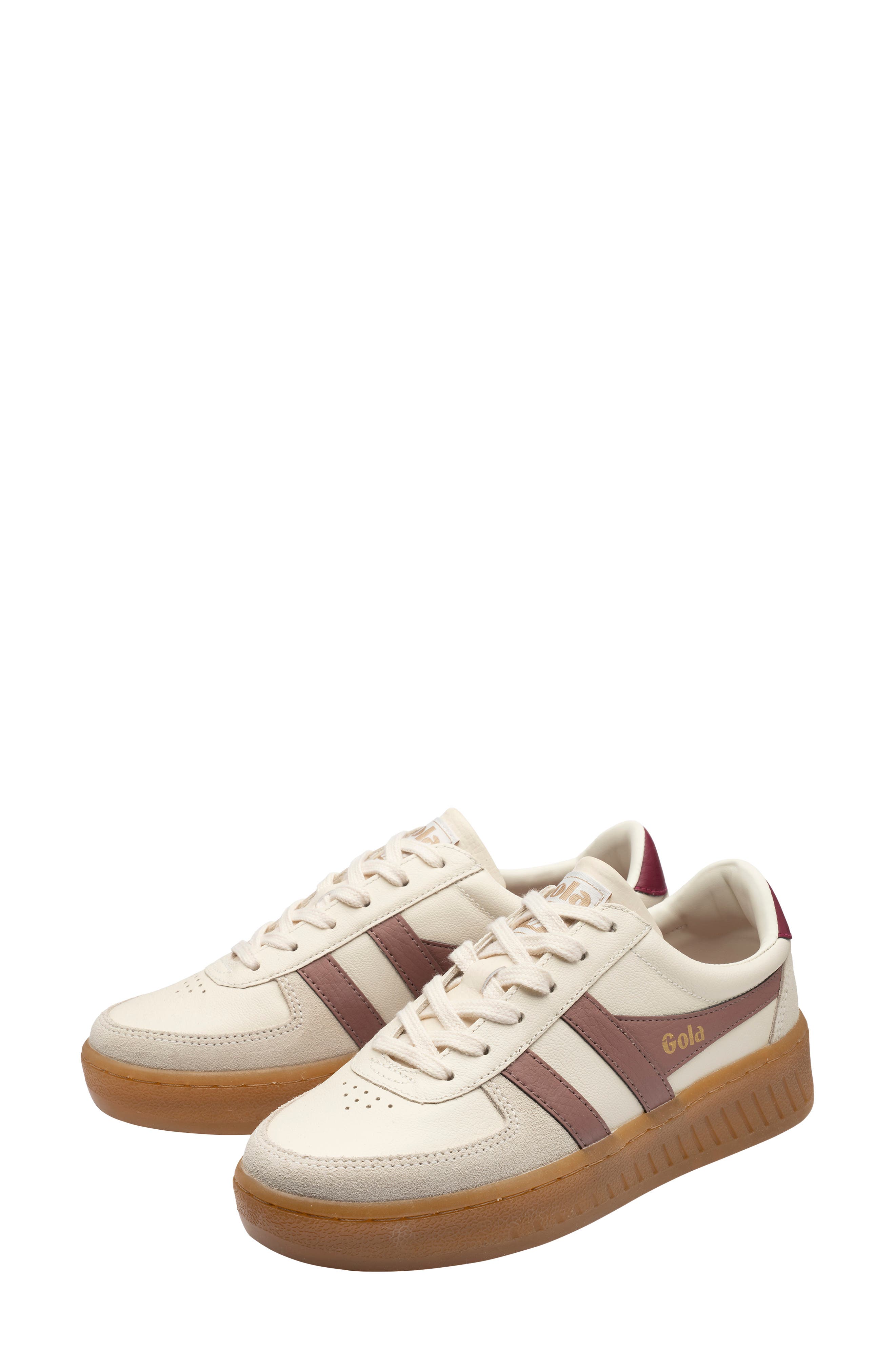 Grandslam Elite Sneaker, Alternate, color, OFF WHITE/BRWNROSE/CER/GUM