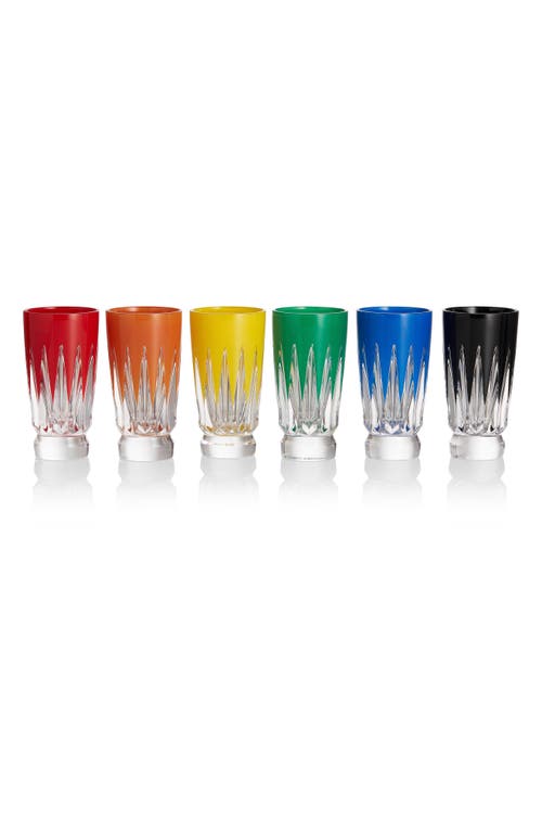 Waterford New Year Firework Set of 6 Shot Glasses in Assorted 