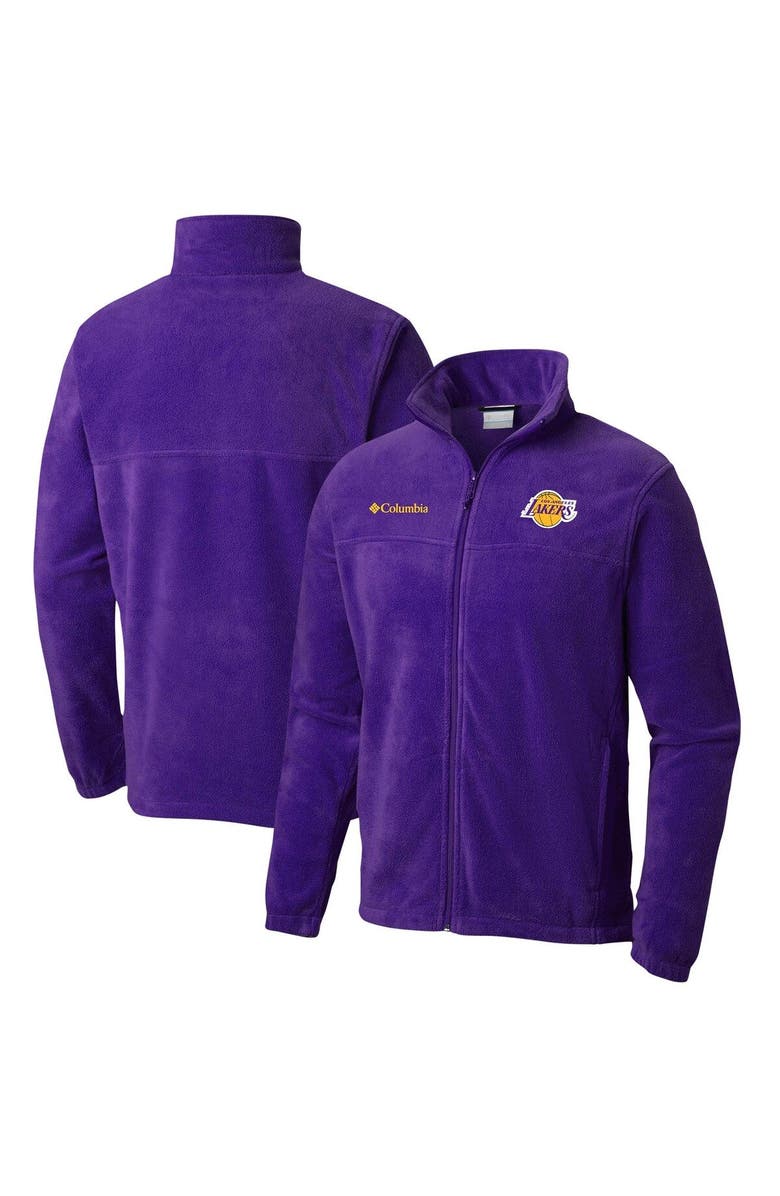 Columbia Men's Columbia Purple Los Angeles Lakers Steens Mountain 2.0 Full-Zip Jacket, Main, color, Purple