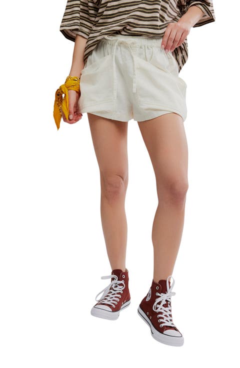 Good Fortune Linen & Cotton Shorts