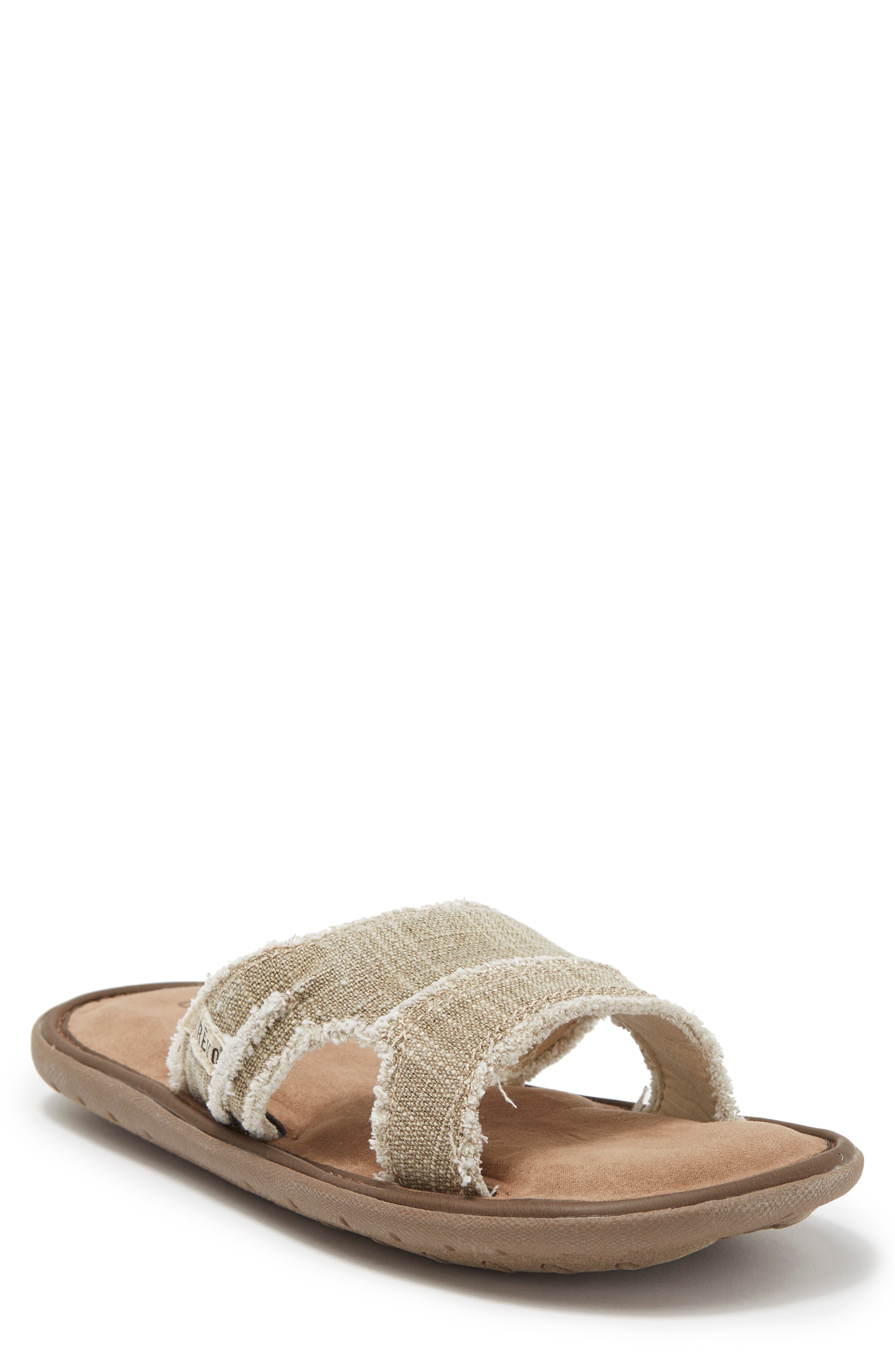 CREVO Baja II Beige Slide Sandal, Main, color, 