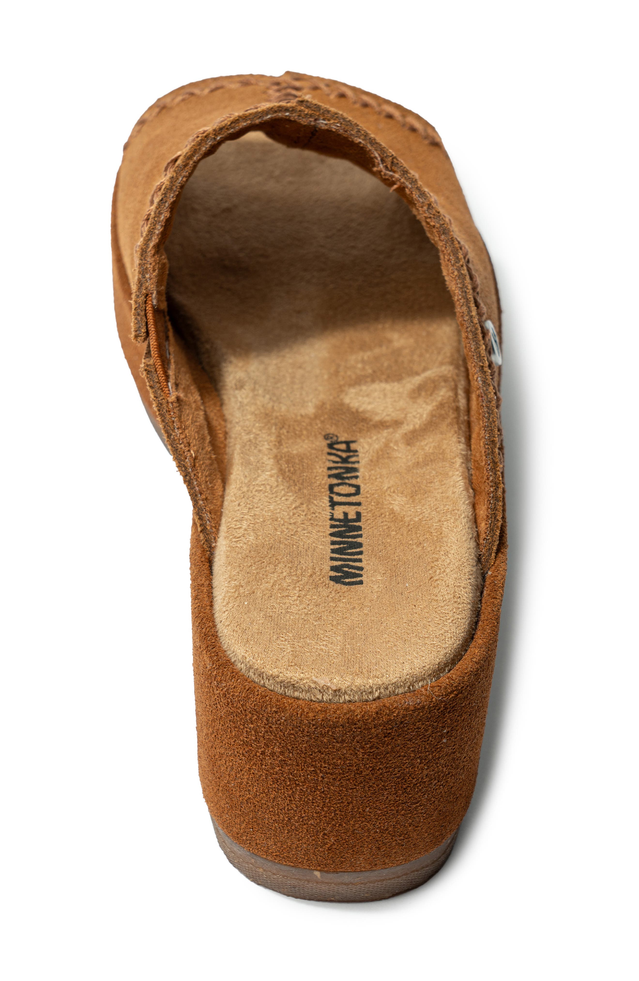 Minnetonka Paislee Wedge Sandal, Alternate, color, Brown
