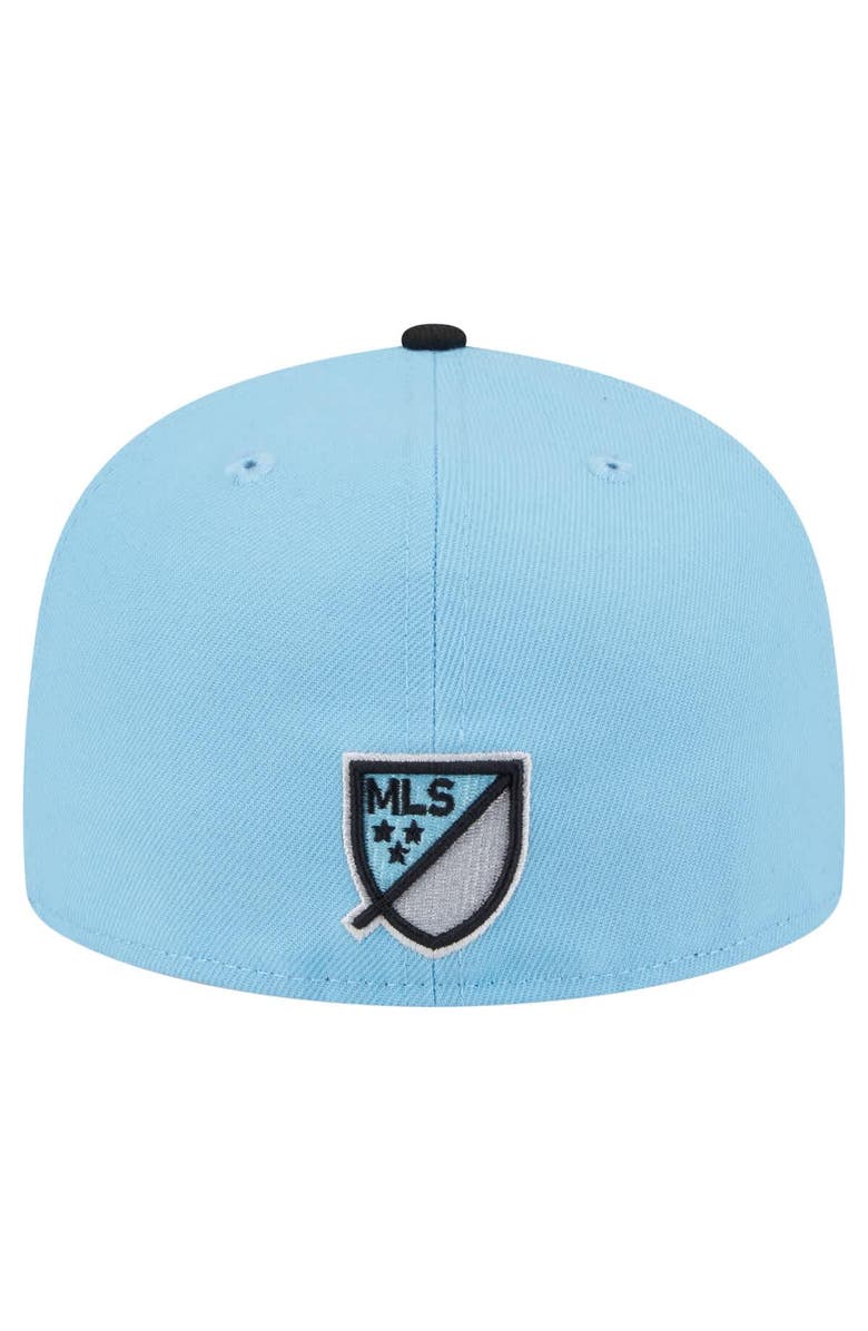 New Era Men's New Era Light Blue Minnesota United FC 2025 Kickoff 59FIFTY Fitted Hat, Alternate, color, Light Blue
