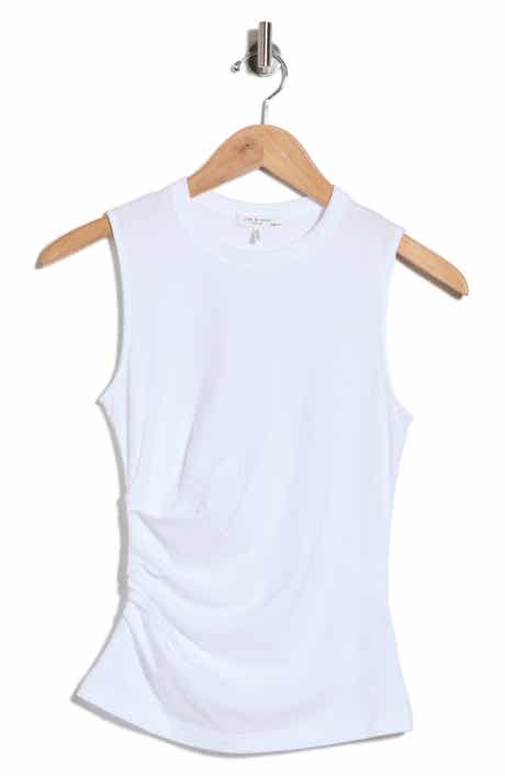 Mica Faux Wrap Jersey Tank