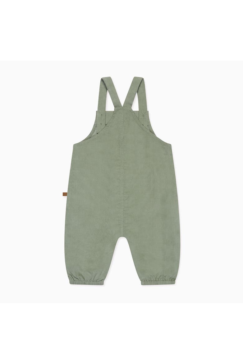 Corduroy Dungarees, Alternate, color, Lilypad Green