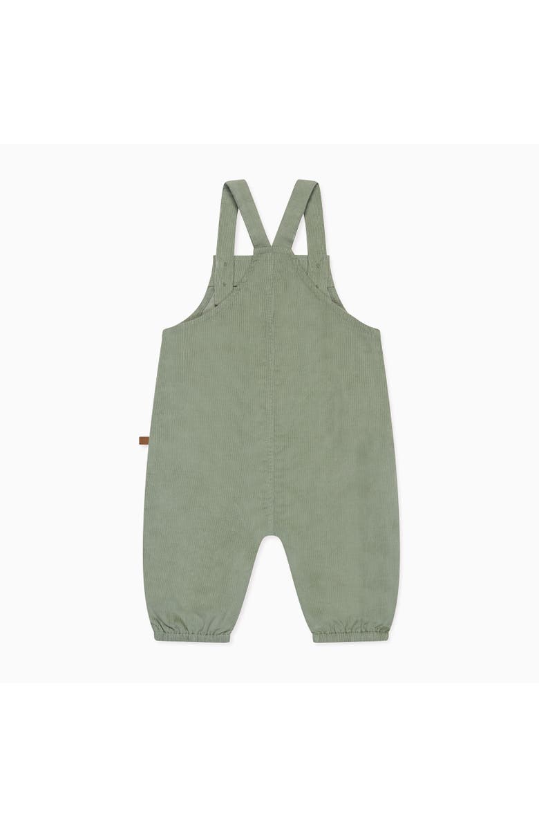 MORI Corduroy Dungarees, Alternate, color, Lilypad Green