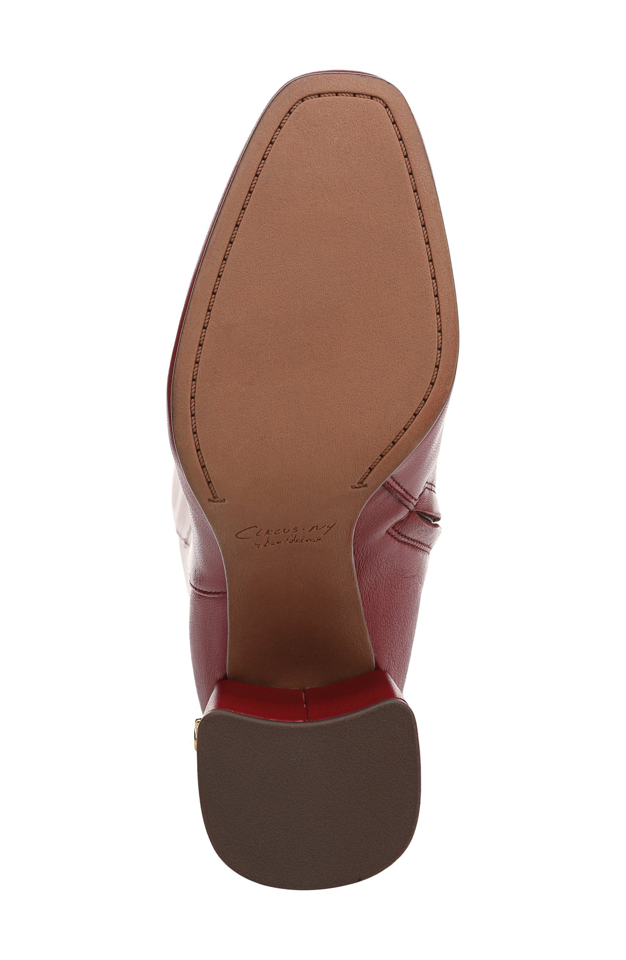 Circus NY by Sam Edelman Billie Knee High Boot, Alternate, color, Dark Cherry