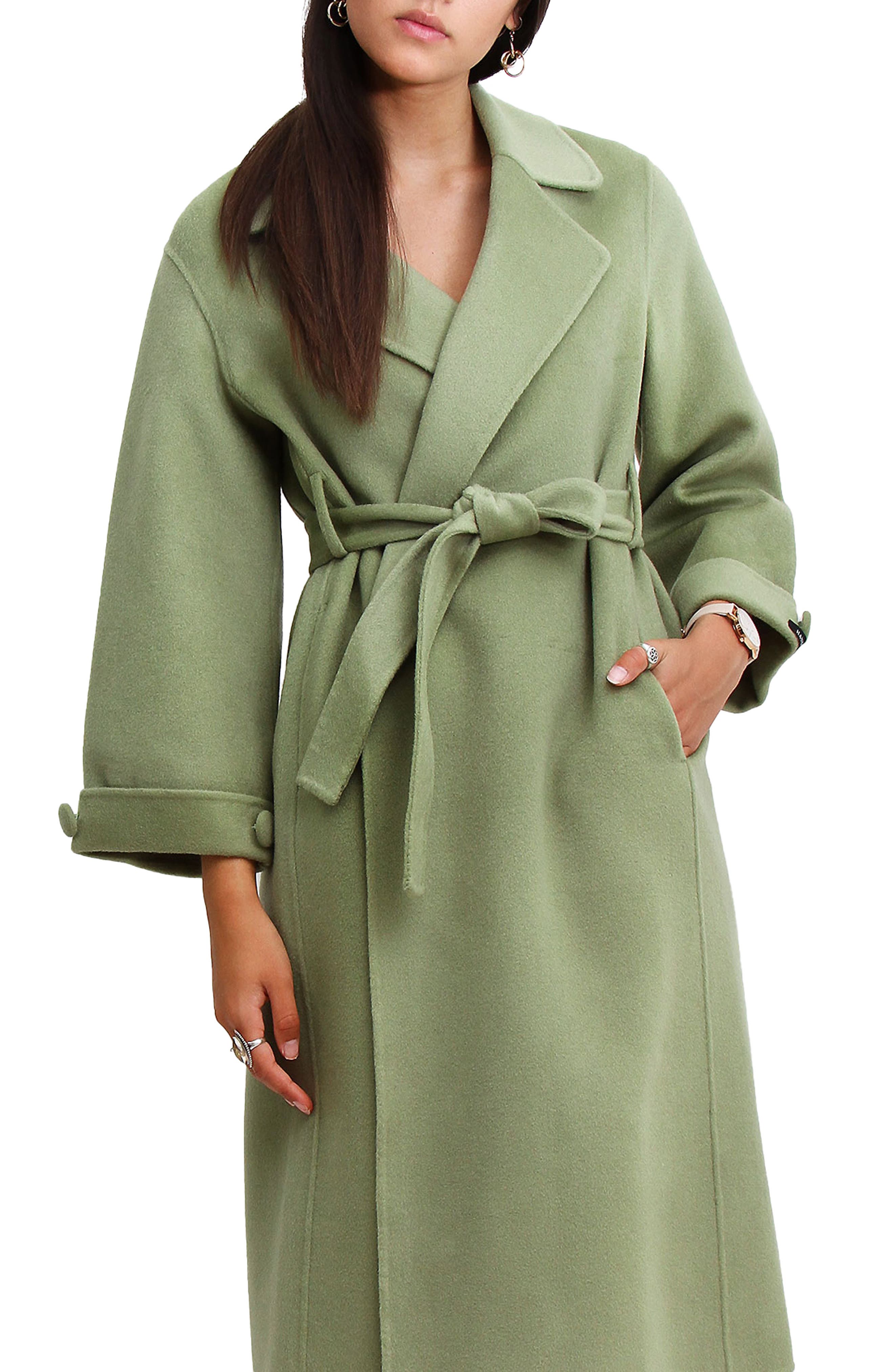 Belle & Bloom Stay Wild Wool Coat — фото 4