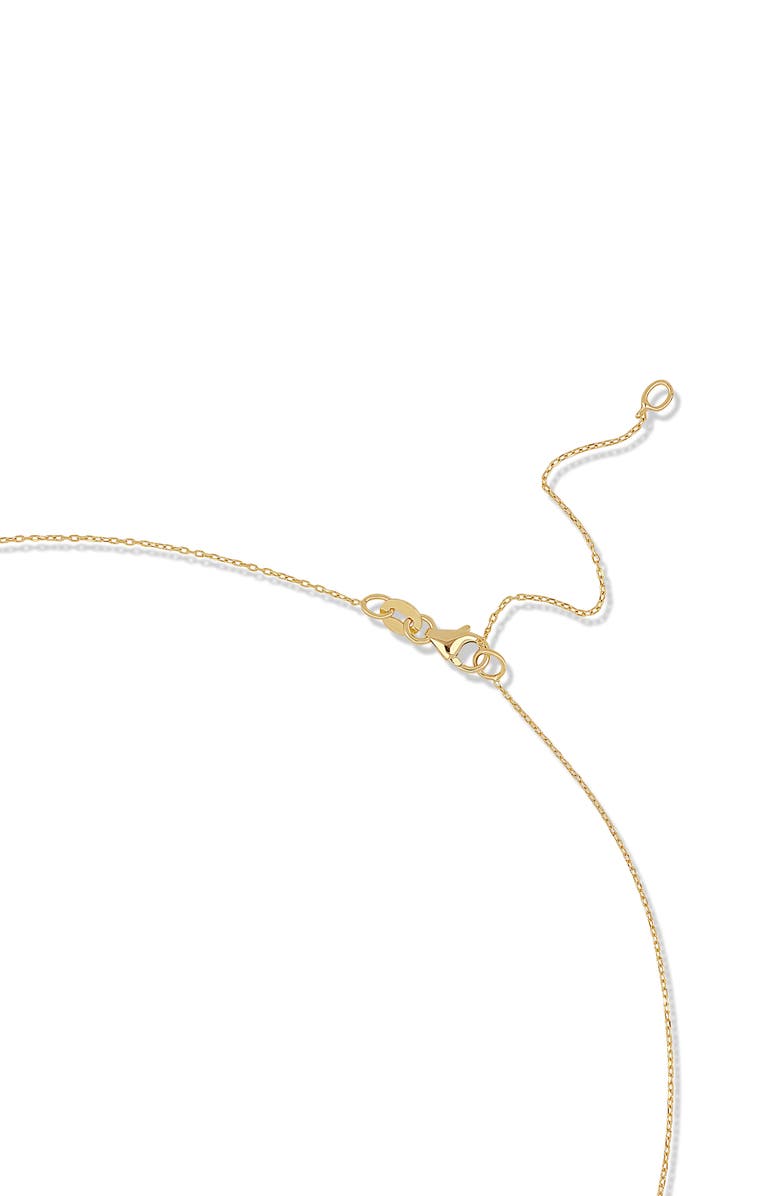 Bony Levy El Mar 18K Gold Sapphire & Diamond Flower Pendant Necklace, Alternate, color, Gold