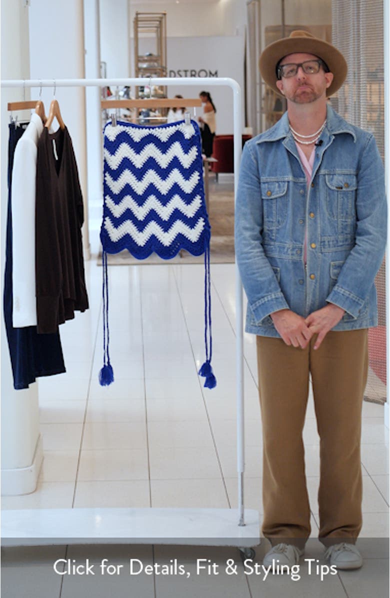 River Nature Cover-Up Miniskirt, sales video thumbnail