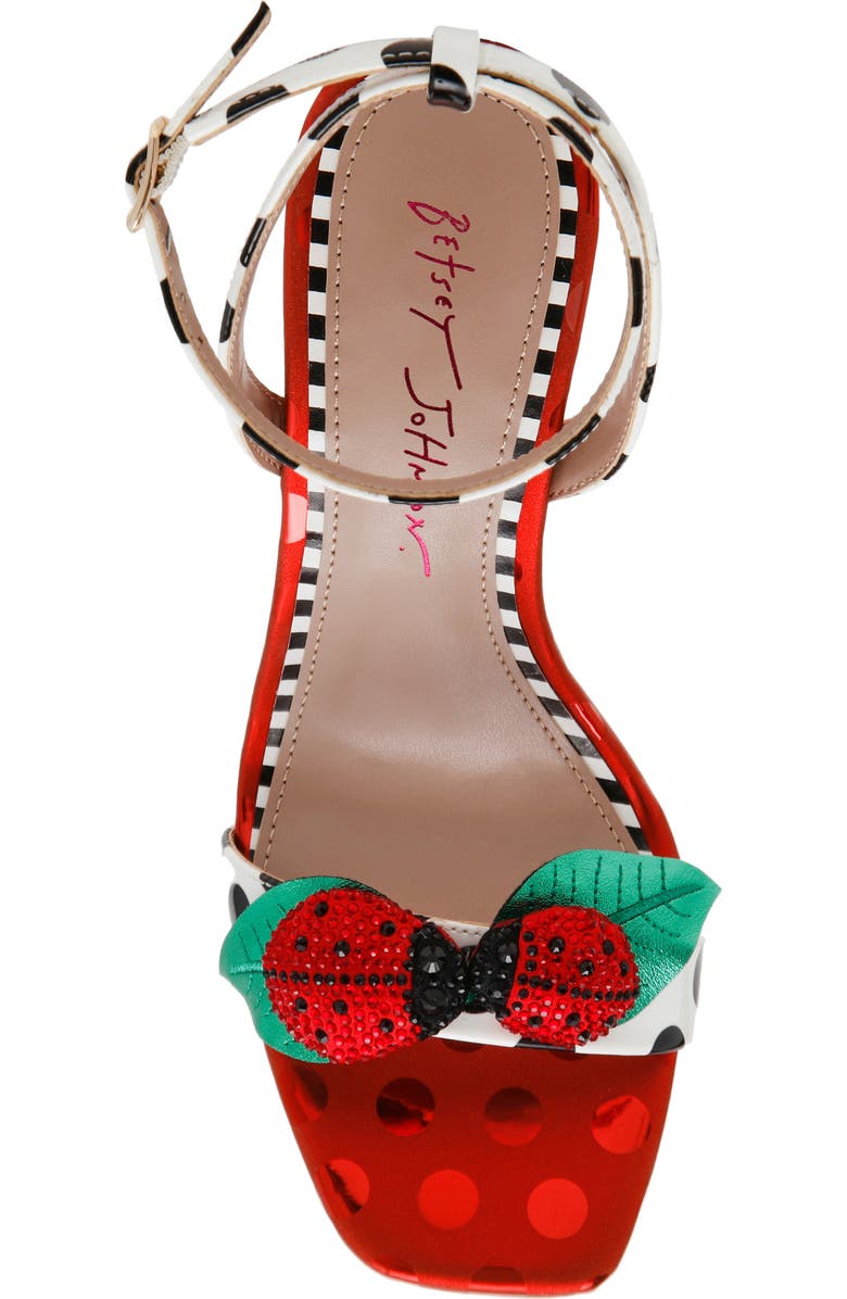 Betsey Johnson Lolla Ankle Strap Sandal, Alternate, color,