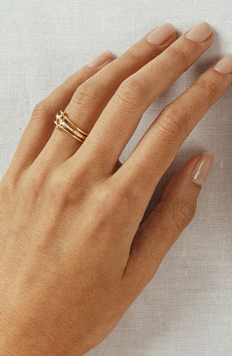 Spinelli Kilcollin Rhea Diamond Stack Ring, Alternate, color,