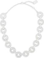 Karine Sultan Polished Circle Collar Necklace