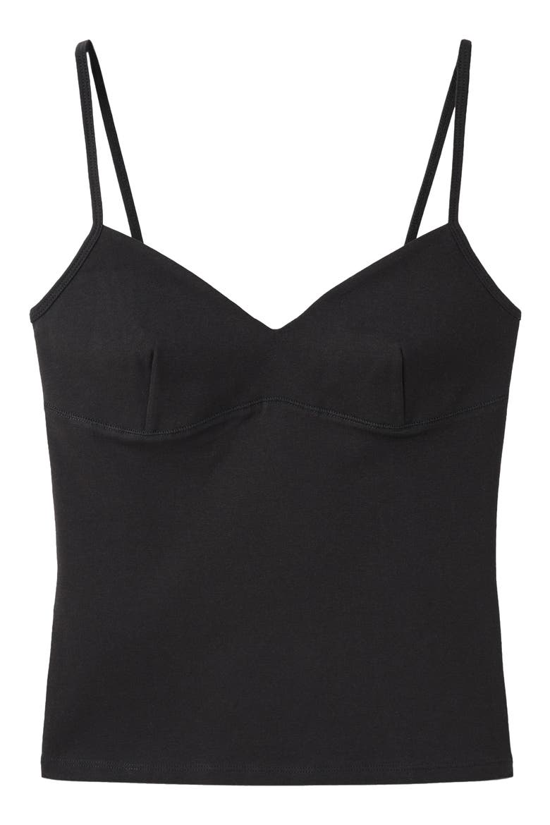 Starring Hailey Bieber Mimi Top, Main, color, BLACK