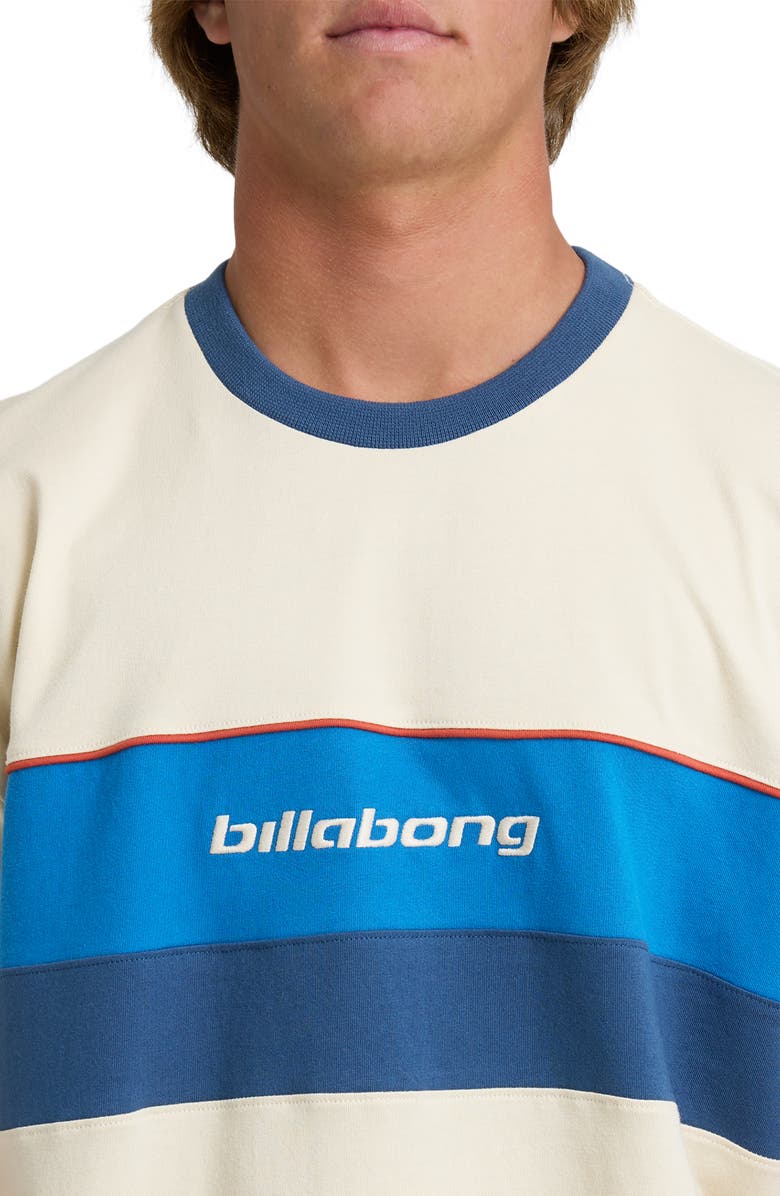 Billabong Simulator Chest Stripe Cotton T-Shirt, Alternate, color, Oatmeal