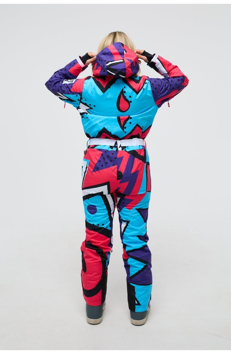 OOSC Fresh Prince Shaped Women's Ski Suit, Alternate, color, Multi-Colour
