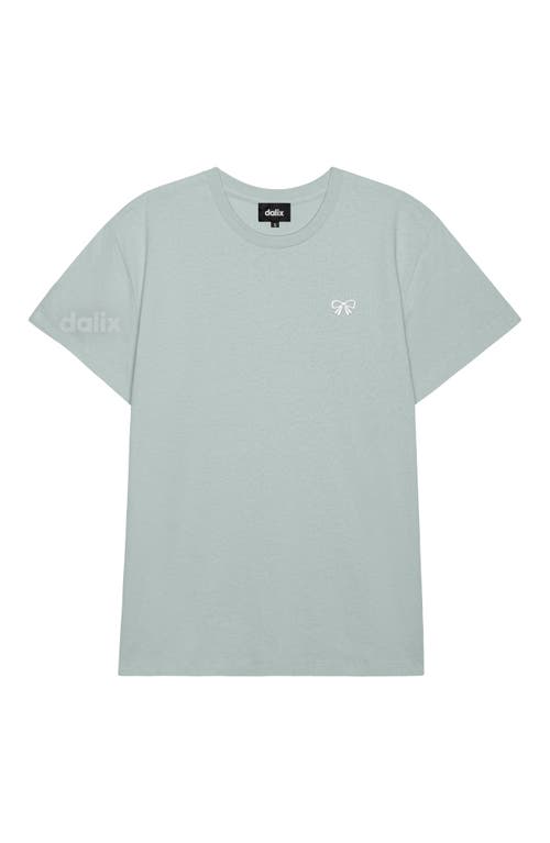 Dalix Womens Bow Lightweight Everyday Tee In Green