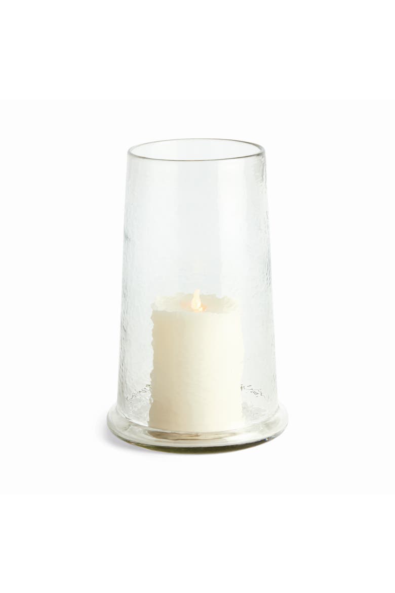 Gabriel Hurricane Tapered Candleholder, Main, color, Clear