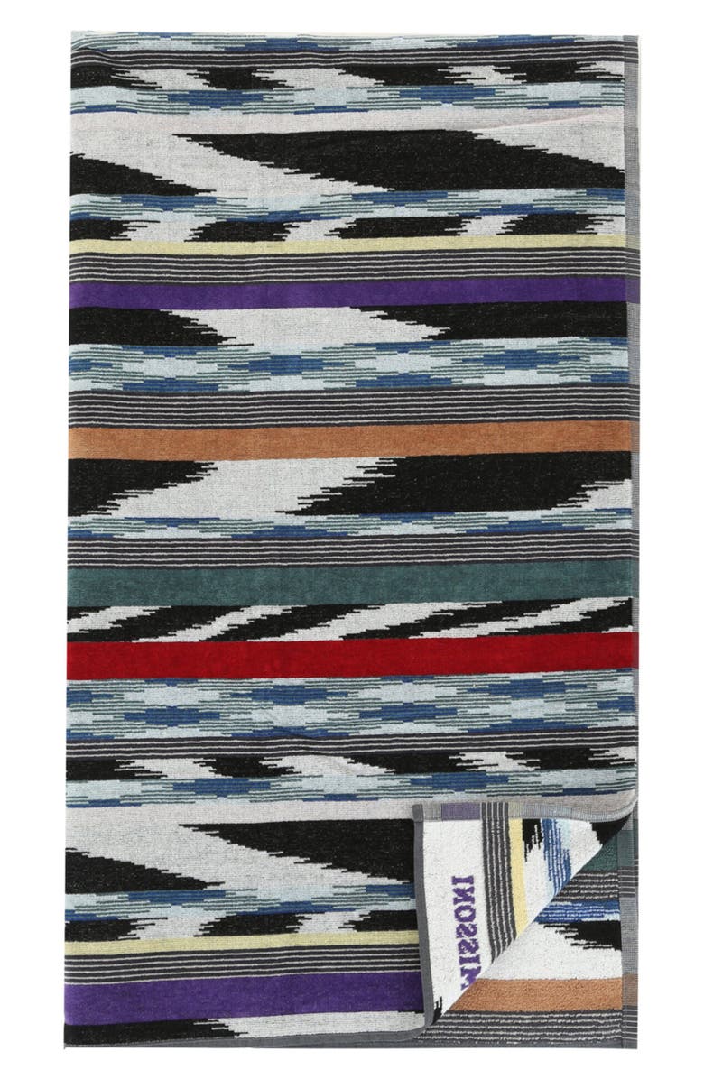 Missoni Clint Cotton Beach Towel, Main, color, 