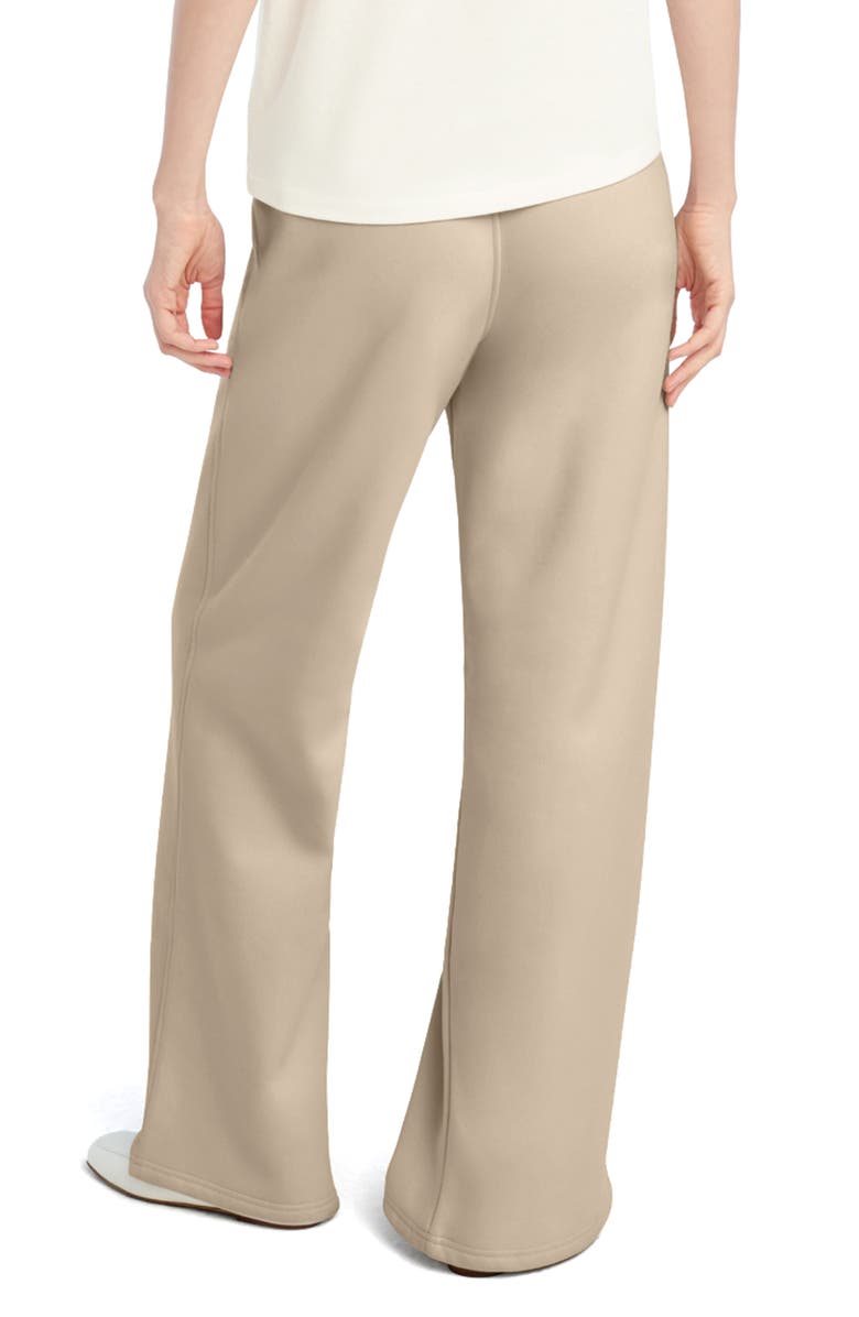 Favorite Daughter The Collegiate Flare Sweatpants, Alternate, color, Soft Taupe
