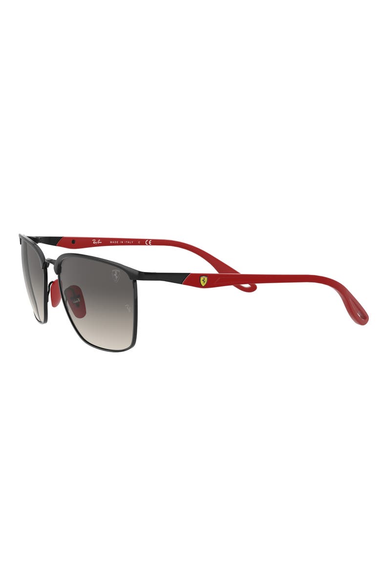 Ray-Ban x Ferrari Scuderia 56mm Square Sunglasses, Alternate, color, 