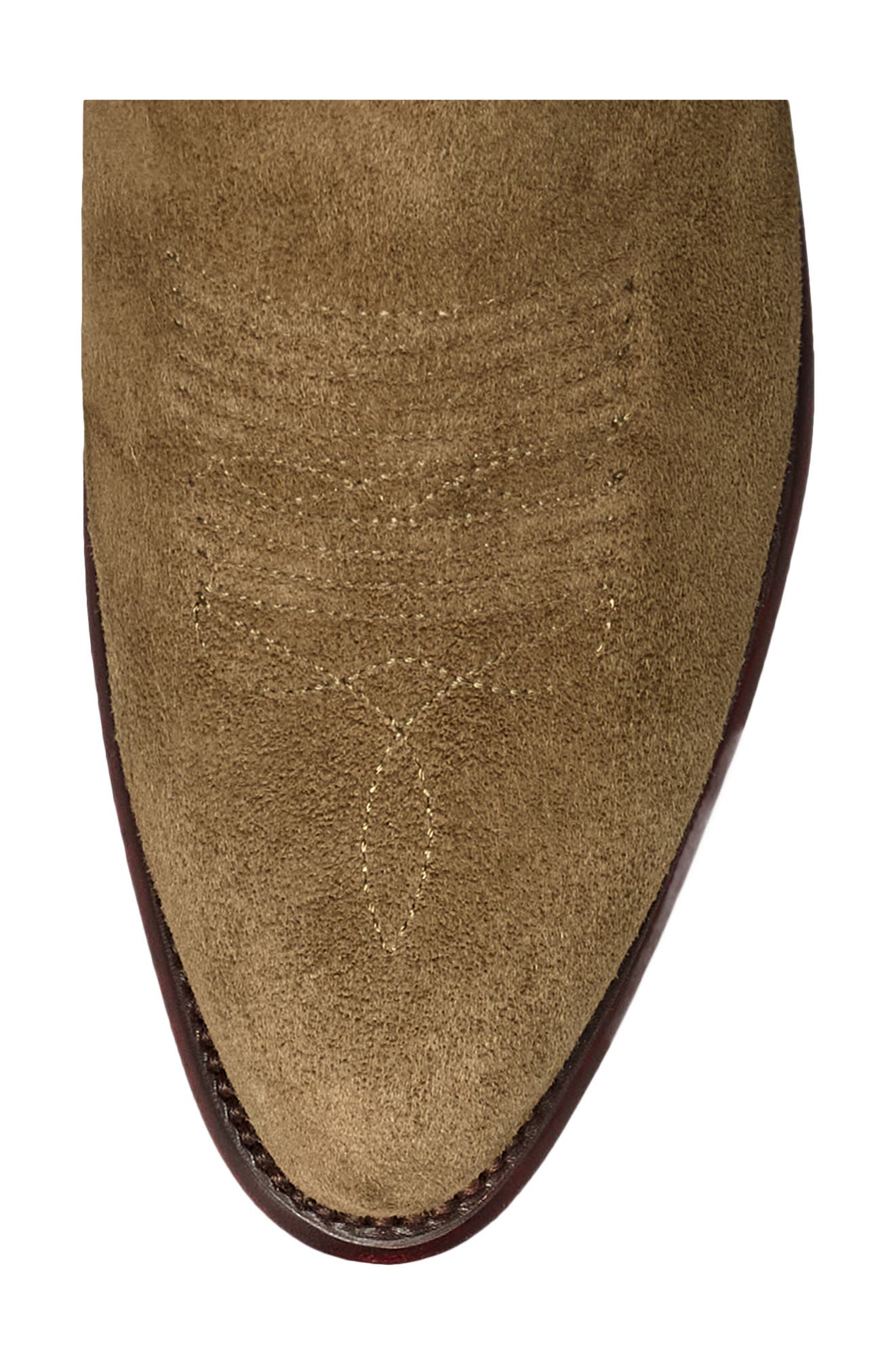 The Jamie Crossroad Cowboy Boot, Alternate, color, OLIVEWOOD