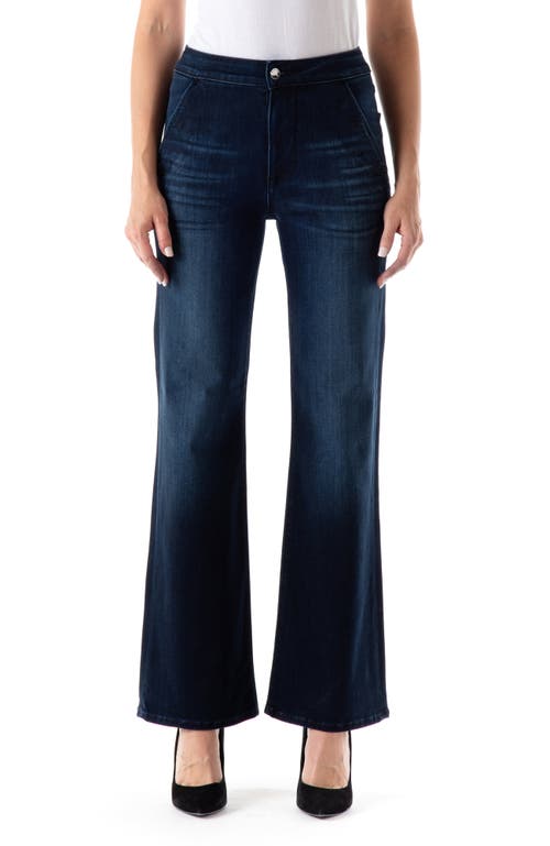 Fidelity Denim Katie Trouser High Rise In Blue