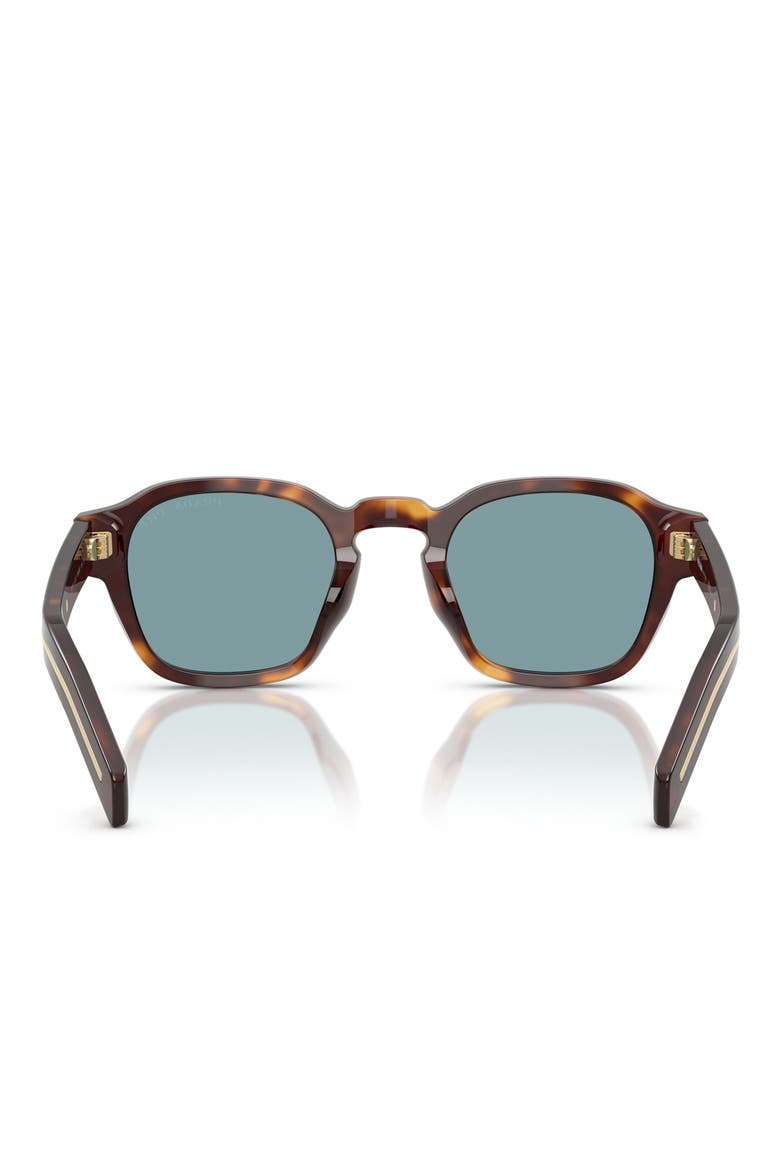 53mm Polarized Phantos Sunglasses, Alternate, color, GREEN TORTOISE