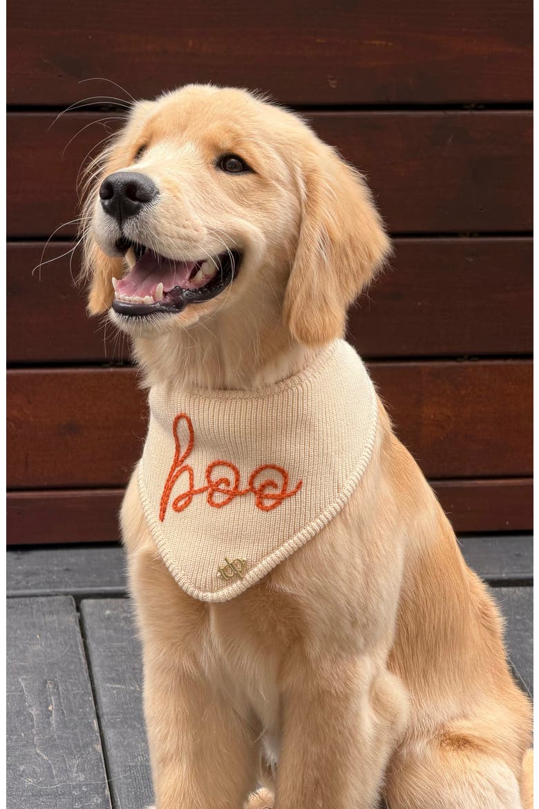 Casper Dog Bandana, Alternate, color, LIGHT BEIGE