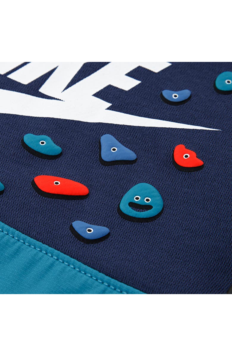 Nike Kids' Keep Climbing French Terry Hoodie & Joggers Set, Alternate, color, Blue Beyond