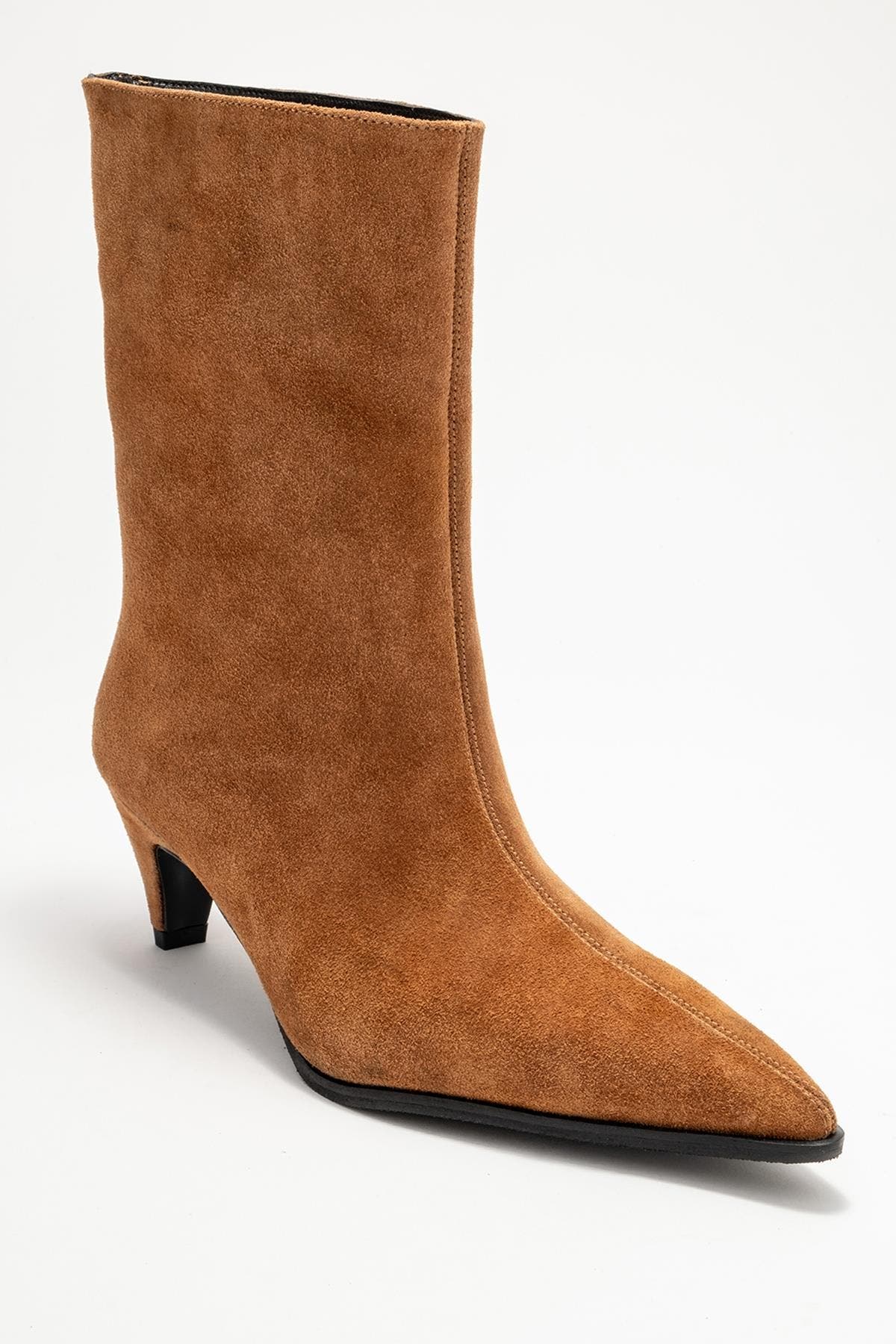  Cognac Suede Leather