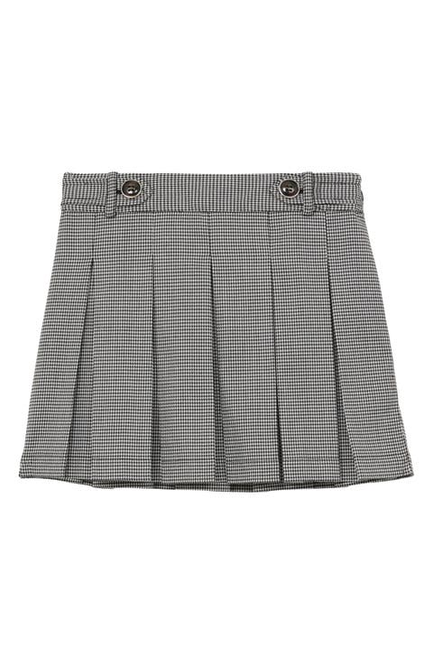 Kids' Molly Houndstooth Pleated Skirt (Big Kid)