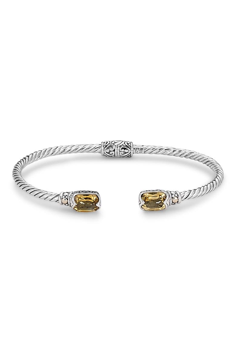 Citrine Bangle, Main, color, YELLOW