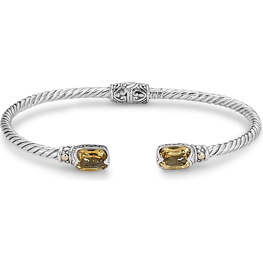 Samuel B. Citrine Bangle In Brown