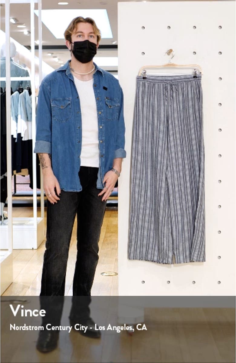 Romantic Linen Blend Pajama Pants, sales video thumbnail