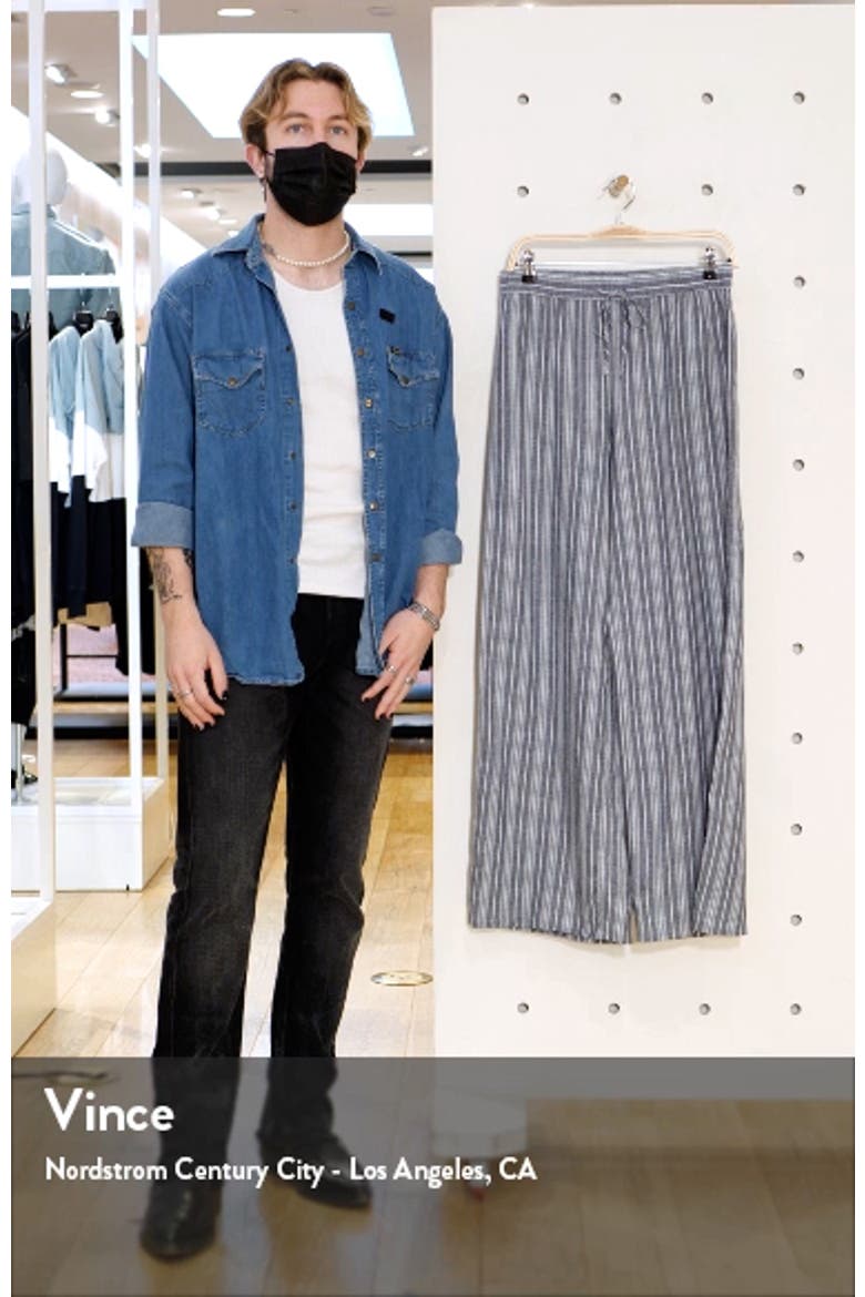 Romantic Linen Blend Pajama Pants video